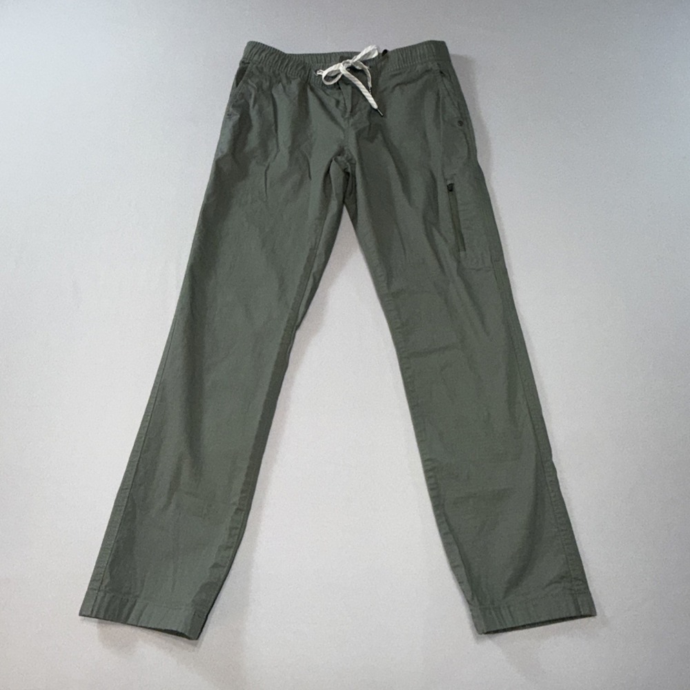 Vuori Ripstop DuraTerra Pant Women's Medium Army Green Outdoor Hiking Travel